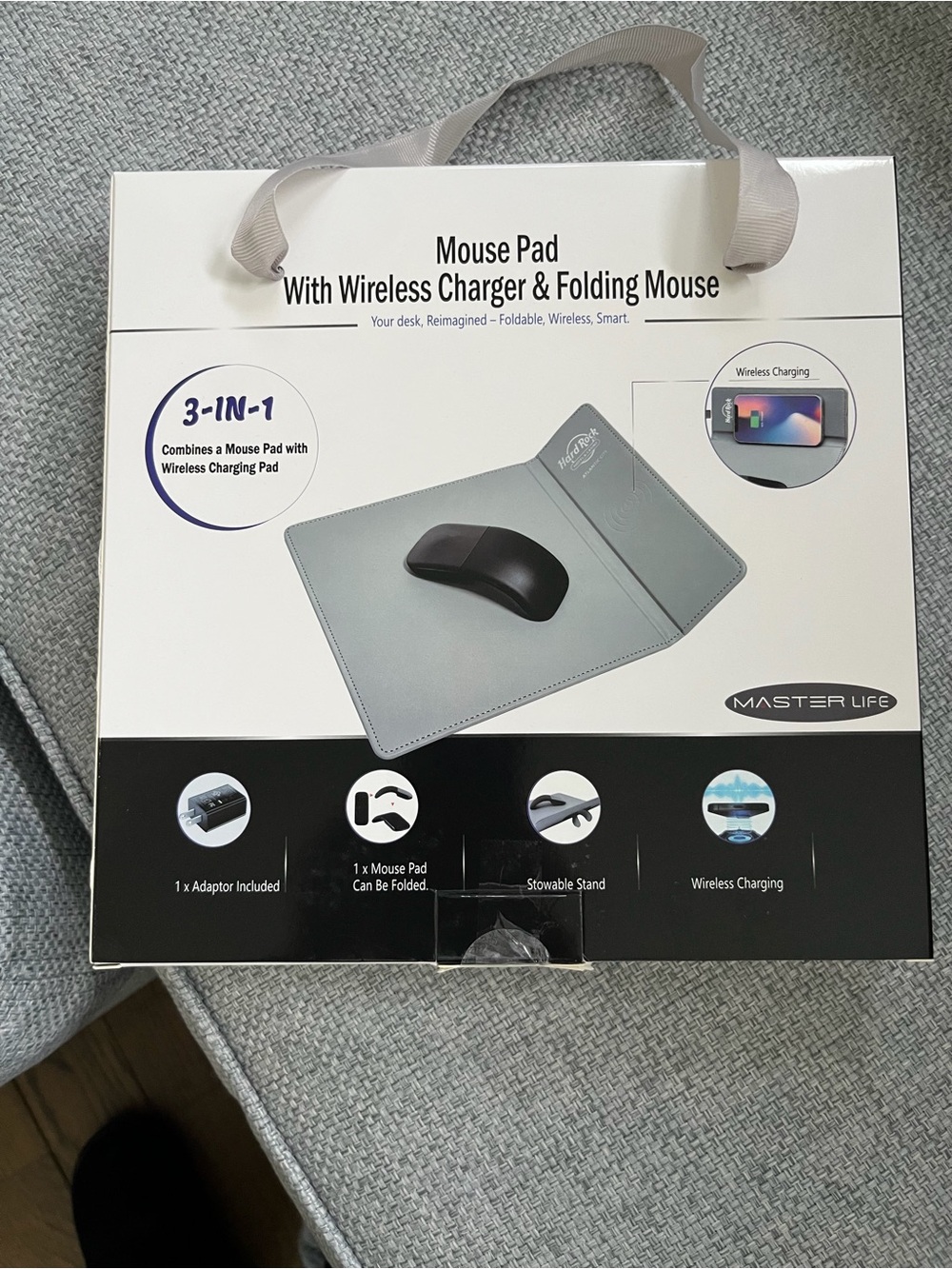 BNIB Hard Rock Master Life 3-in-1 Mouse Pad